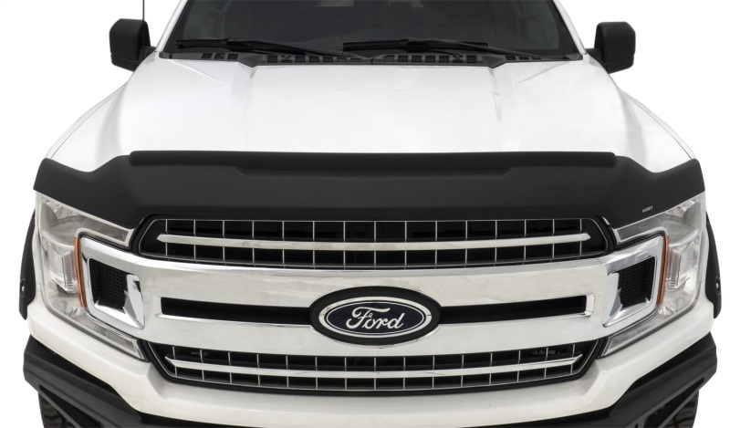 Ford F-150 Raptor Hood Deflector - Husky Liners - Aeroskin II Textured - Matte Black - `17-`20